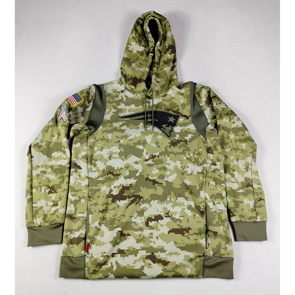 nike dri fit patriots hoodie